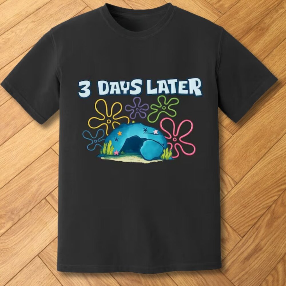 Days Later Easter Graphic Tee Black